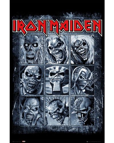 Макси плакат GB eye Music: Iron Maiden - Eddies - 1