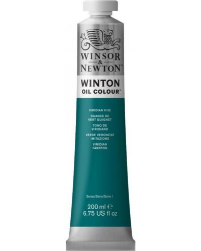 Маслена боя Winsor & Newton Winton - Виридиан, 200 ml - 1