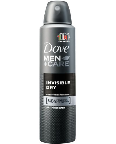 Dove Men+Care Спрей дезодорант Invisible Dry, 150 ml - 1
