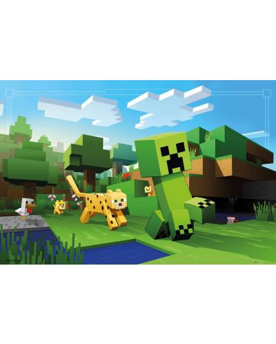 Макси плакат GB eye Games: Minecraft - Ocelot Chase - 1