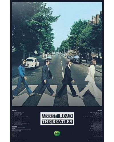 Макси плакат GB eye Music: The Beatles - Abbey Road Tracks - 1