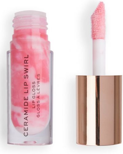 Makeup Revolution Гланц за устни Ceramide Swirl, Sweet Soft Pink, 4.5 ml - 2