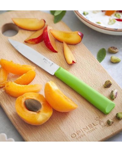 Малък кухненски нож Opinel - Les Essentiels, N312, зелен - 2