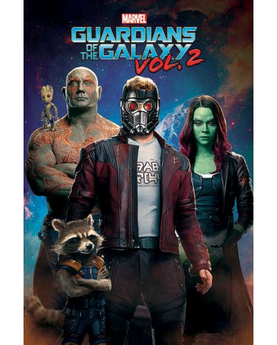 Макси плакат Pyramid - Guardians of the Galaxy Vol, 2 (Characters In Space) - 1