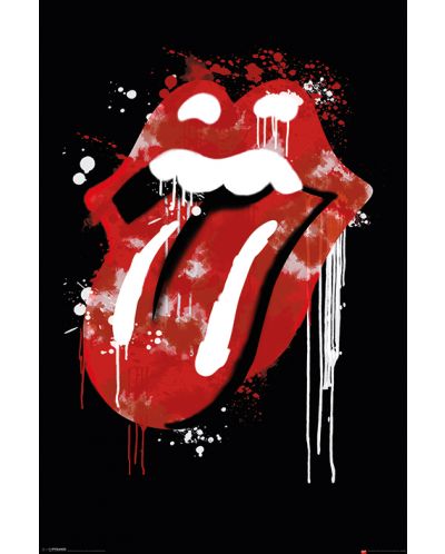 Макси плакат Pyramid - Rolling Stones (Graffiti Lips) - 1