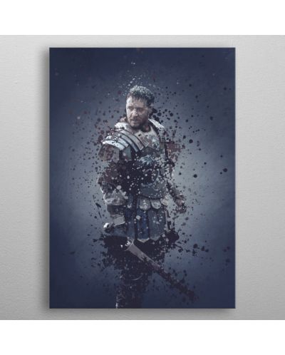 Метален постер Displate - Gladiator - Maximus - 3