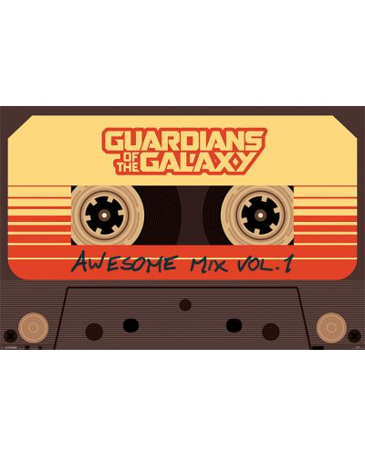 Макси плакат Pyramid - Guardians Of The Galaxy (Awesome Mix Vol 1) - 1