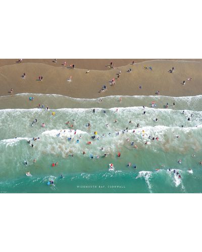 Макси плакат Pyramid - Jason Hawkes (Widemouth Bay, Cornwall)