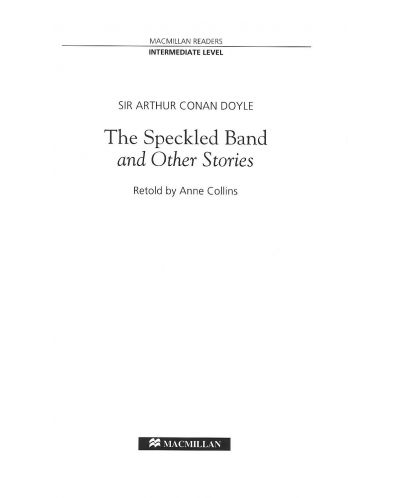 Macmillan Readers: Speckled Band (ниво Intermediate) - 3