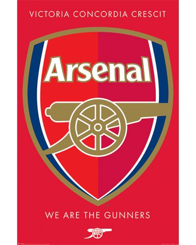 Макси плакат Pyramid - Arsenal FC (Crest) - 1