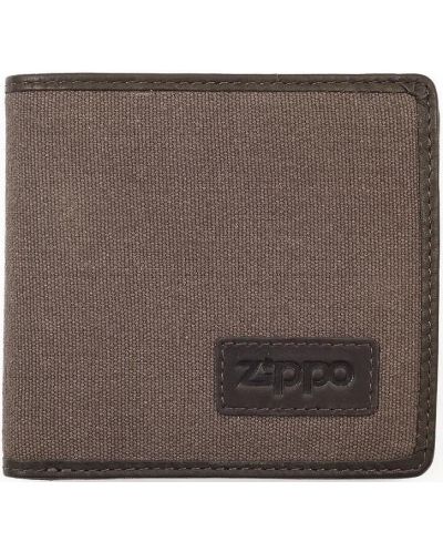 Мъжки портфейл Zippo - Mocca Grey, кафяв - 1