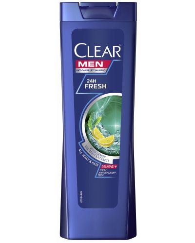Clear Мъжки шампоан 24 H Fresh, 250 ml - 1