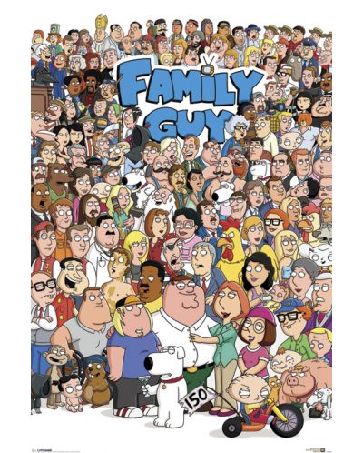 Макси плакат Pyramid - Family Guy (Characters) - 1