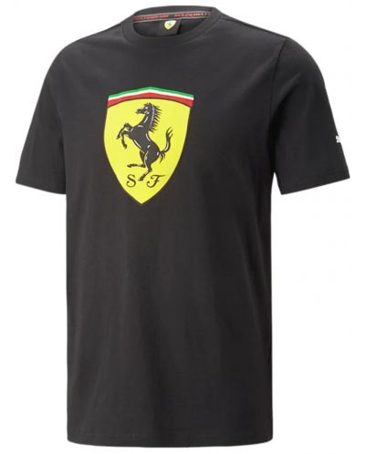Мъжка тениска Puma - Ferrari Race Big Shield, черна - 1