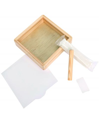 Магична дървена кутия за отпечатък Baby Art - Pure box, органична глина - 2