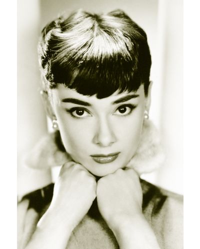 Макси плакат Pyramid - Audrey Hepburn (Sepia) - 1
