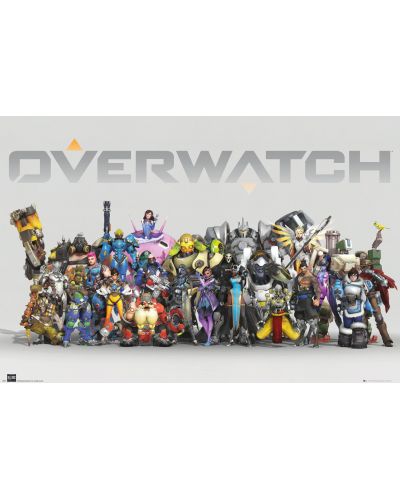 Макси плакат GB Eye Overwatch - Anniversary Line Up - 1