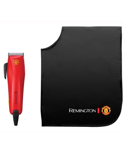 Машинка за подстригване Remington - Manchester United,HC5038, 1.5-25mm, червена - 2