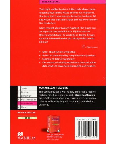 Macmillan Readers: Red and the black (ниво Intermediate) - 2