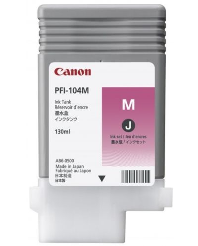 Мастилница Canon PFI-104, за iPF650/655/750/755, magenta - 1