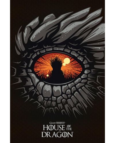 Макси плакат GB eye Television: House of the Dragon - Dragon - 1