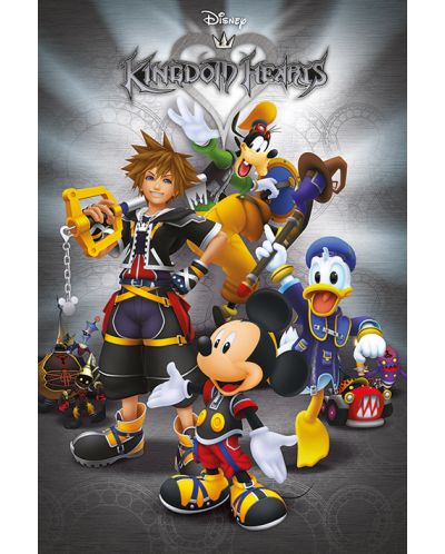 Макси плакат Pyramid - Kingdom Hearts (Classic) - 1