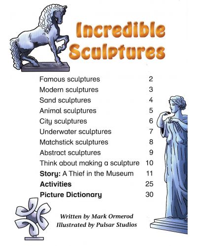 Macmillan Children's Readers: Incredible Sculptures (ниво level 4) - 3
