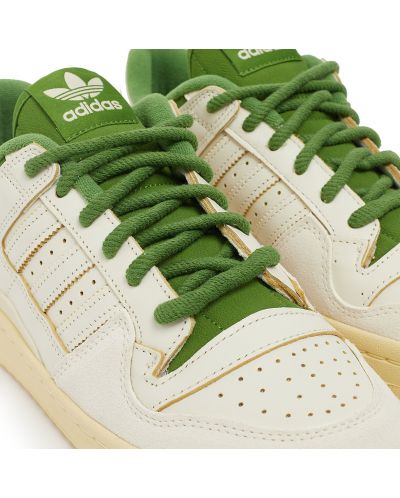 Мъжки обувки Adidas - Forum 84 Low CL, бели/зелени - 6