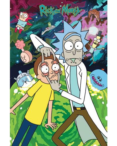 Макси плакат Pyramid - Rick and Morty (Watch) - 1