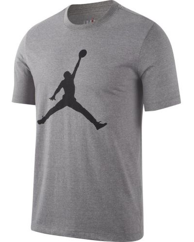 Мъжка тениска Nike - Jordan Jumpman,  сива - 1