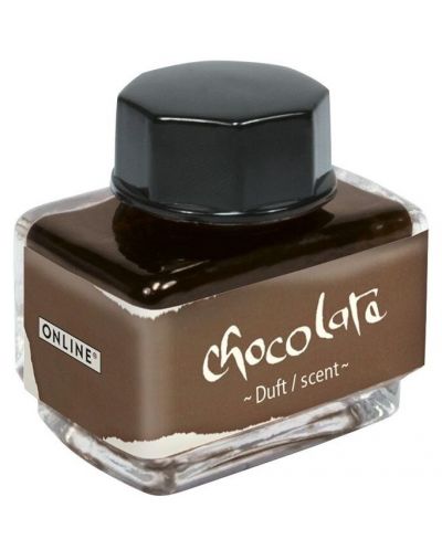 Мастило с аромат Online - Chocolate, кафяво, 15 ml - 1