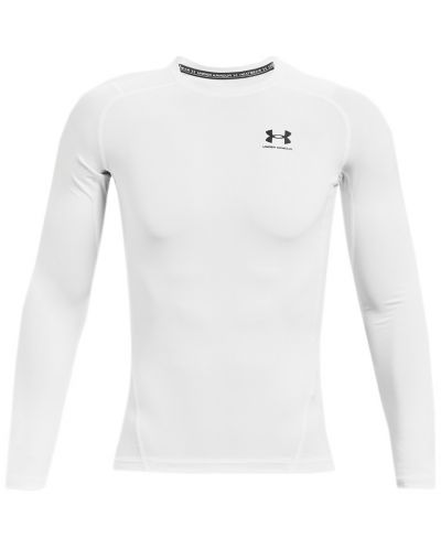 Мъжка блуза Under Armour - HeatGear , бяла - 1