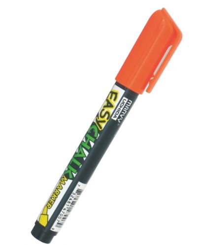 Тебеширен маркер Marvy Uchida Easy Chalk - Оранжев