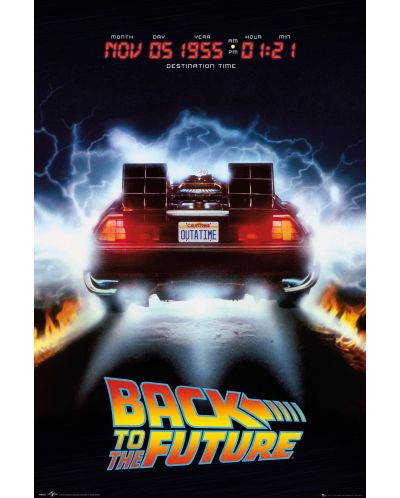 Макси плакат GB eye Movies: Back to the Future - Delorean - 1