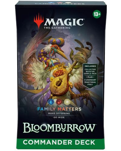 Magic The Gathering: Bloomburrow Commander Deck - Family Matters - 1