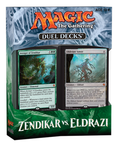 Magic the Gathering TCG Duel Deck - Zendikar vs. Eldrazi