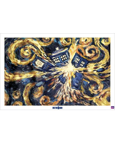 Макси плакат Pyramid - Doctor Who (Exploding Tardis) - 1