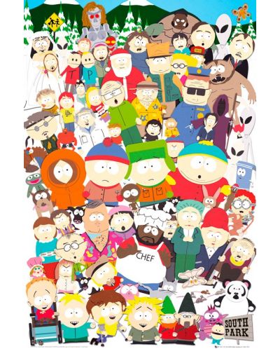 Макси плакат GB Eye South Park - Cast - 1