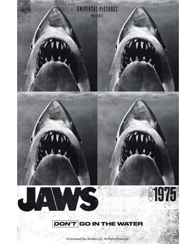 Макси плакат GB eye Movies: Jaws - 1975 - 1