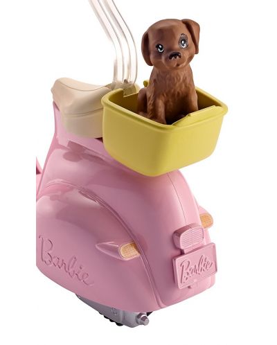 Мотопедът на Барби от Mattel – С домашен любимец - 2