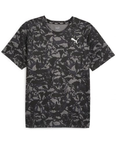 Мъжка тениска Puma - Fit Ultrabreathe , черна/сива - 1