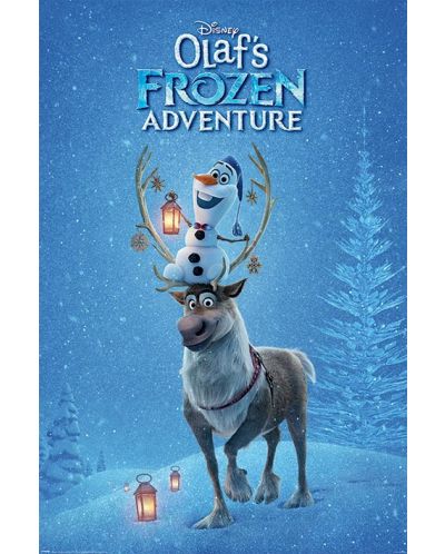 Макси плакат Pyramid - Olaf's Frozen Adventure (One Sheet) - 1
