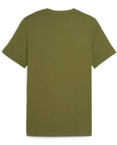 Мъжка тениска Puma - Essentials+ Tape , зелена - 2