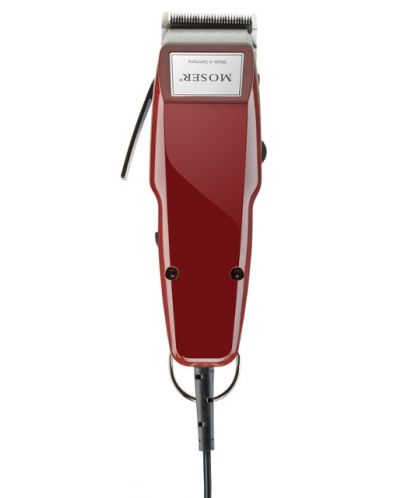 Машинка за подстригване Wahl - Moser 1400-0050, 0.7-3 mm, червена - 1