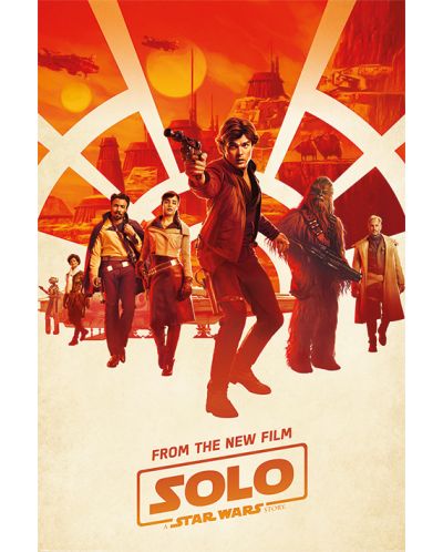 Макси плакат Pyramid - Solo: A Star Wars Story (Millennium Teaser) - 1