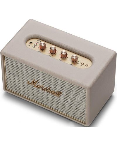 Портативна колонка Marshall - Acton Wi-Fi, бежова