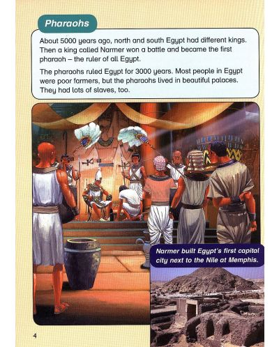 Macmillan Children's Readers: Ancient Egypt (ниво level 5) - 6