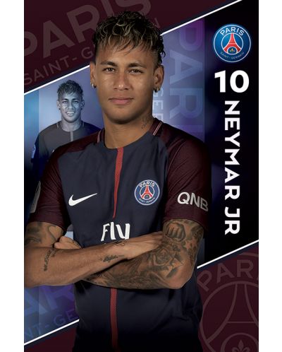 Макси плакат Pyramid - PSG (Neymar 17/18)