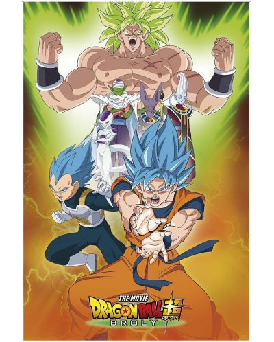 Макси плакат GB eye Animation: Dragon Ball Super - Broly - 1