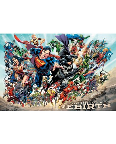 Макси плакат GB eye DC comics: Justice League - Rebirth universe - 1